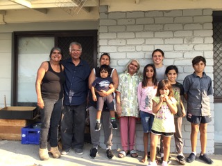 uncle frank and aunty lorraine at lake tyers trust with family